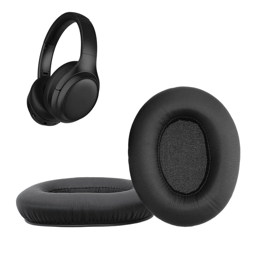 kwmobile 2x Ohr Polster für TaoTronics BH060 Ohrpolster - Ersatz Ohrpolster - Kopfhörer Ersatzteile - Kopfhörer Ersatzpolster für Over Ear Headphones Schwarz  