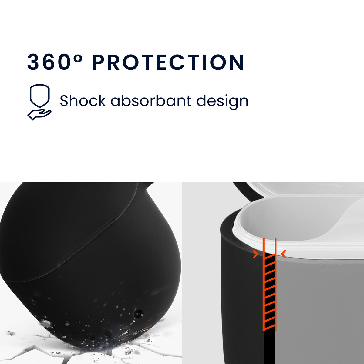 Google Pixel Buds 2 (2020) Shockproof Case with Carabiner