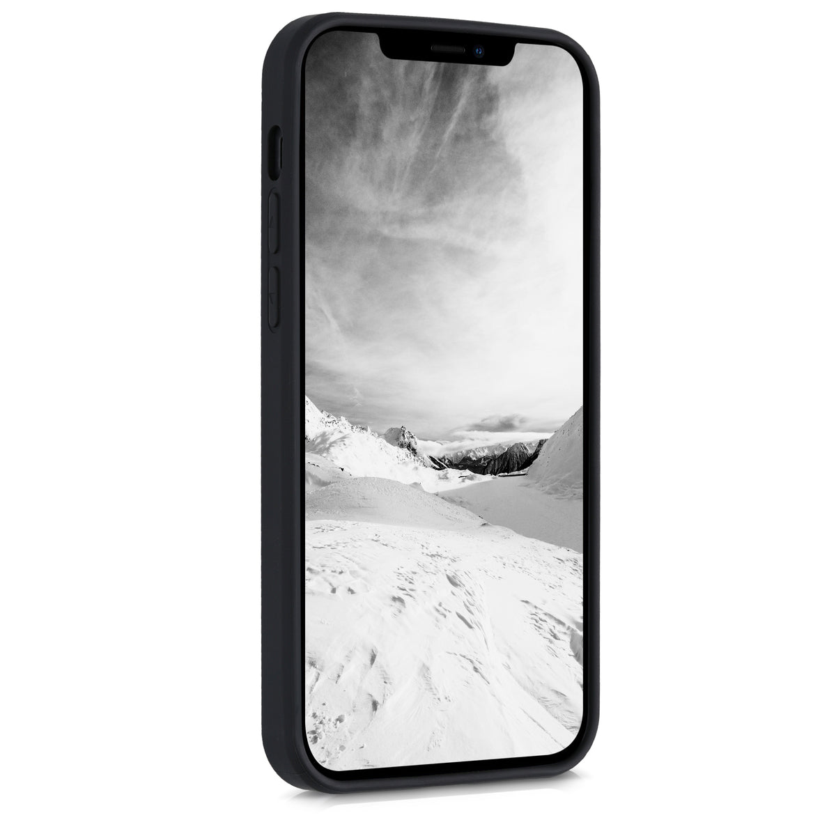 iPhone 12 / iPhone 12 Pro Shockproof Hard Case with TPU Bumper Wooden Compass