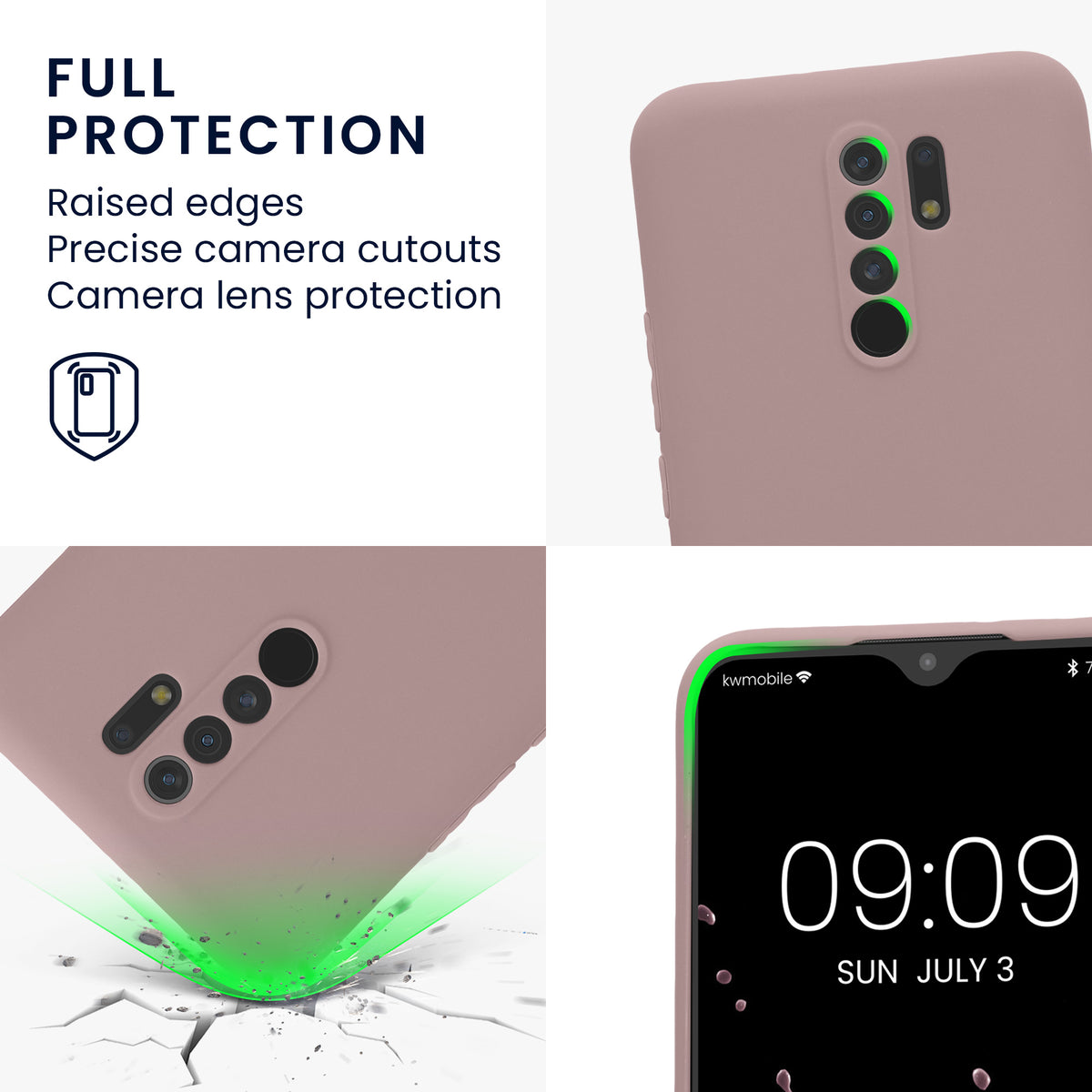 Xiaomi Redmi 9 Silicone Phone Case Matte