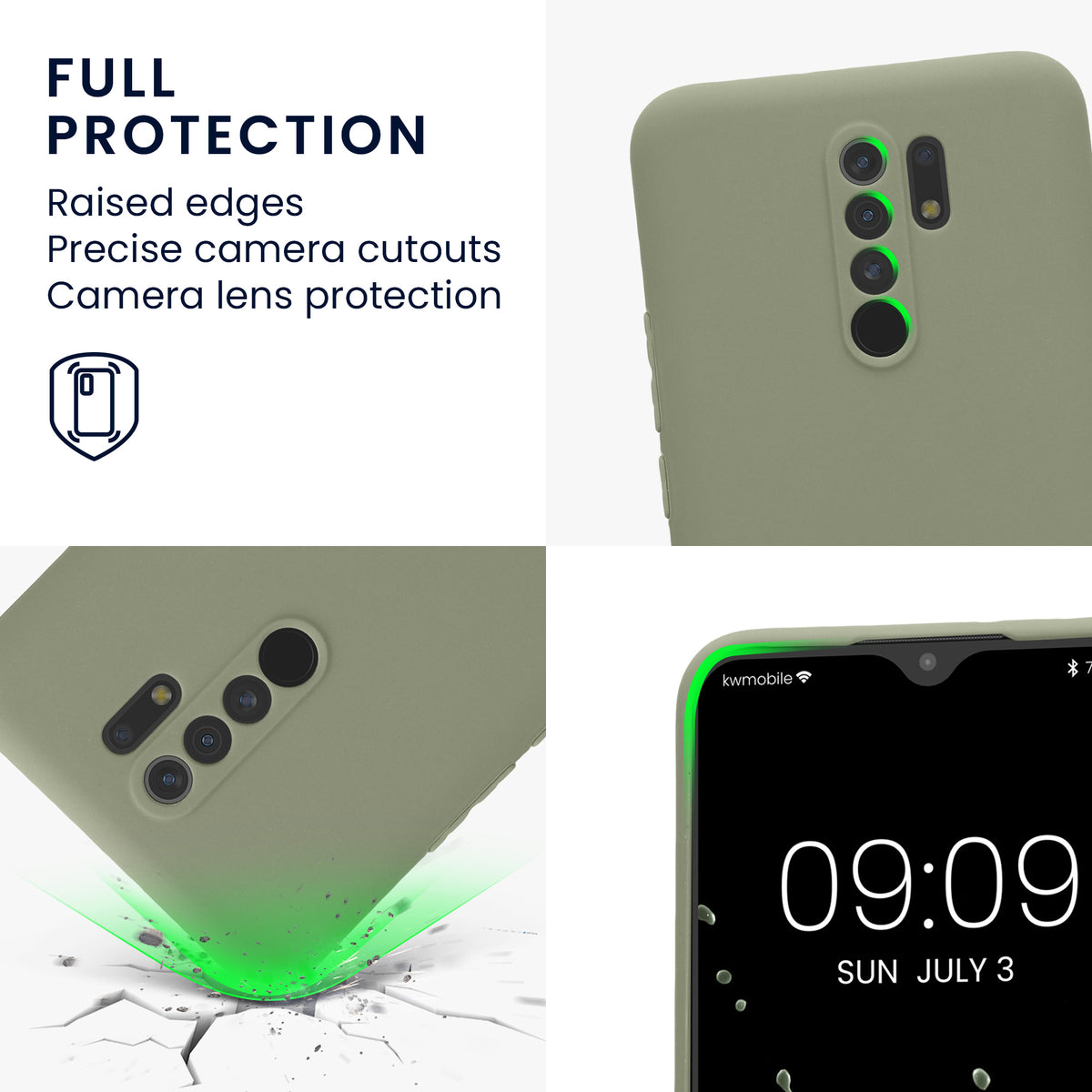 Xiaomi Redmi 9 Silicone Phone Case Matte