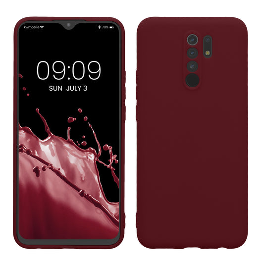 kwmobile Phone Case for Xiaomi Redmi 9 - Soft Phone Silicone Case - Protective Cover