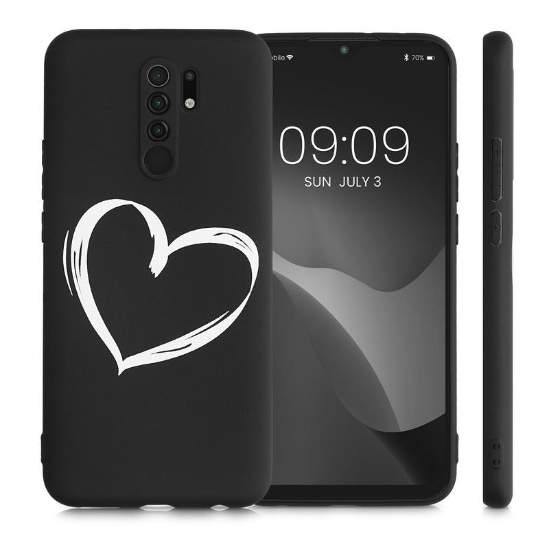 kwmobile Hülle kompatibel mit Xiaomi Redmi 9 - Handyhülle Silikon Case - Hüllen