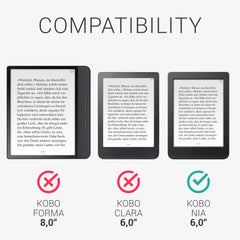 Kobo Nia with Auto Sleep eReader Flip Case