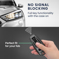 Audi A6 A7 A8 Q7 Q8 3-Button Keyless TPU Car Key Cover Metallic