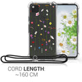Google Pixel 4a Silicone Necklace Phone Case Wild Flowers