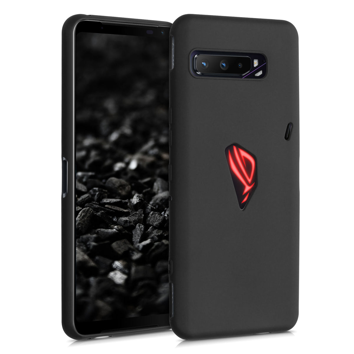 kwmobile Phone Case for ASUS ROG Phone 3 (ZS661KS) Cover Case Wireless Charging Protective Cover