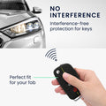 Audi 3-Button Flip Key Car Key Cover Honeycomb