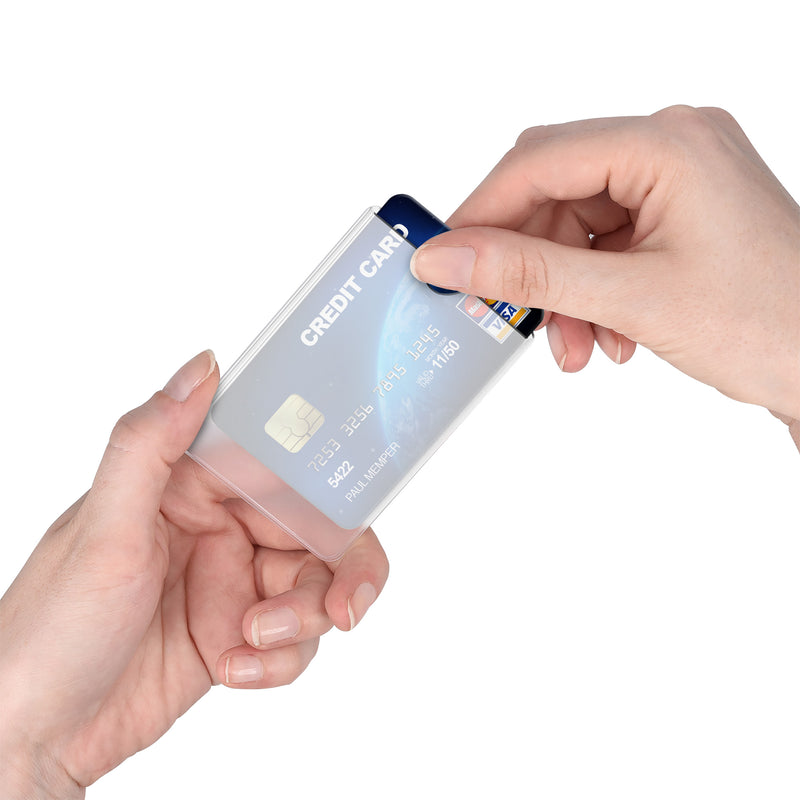 10x Credit Card Protector Sleeve TPU Matte