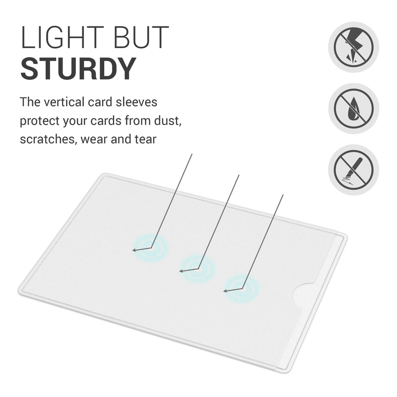 10x Credit Card Protector Sleeve TPU Matte