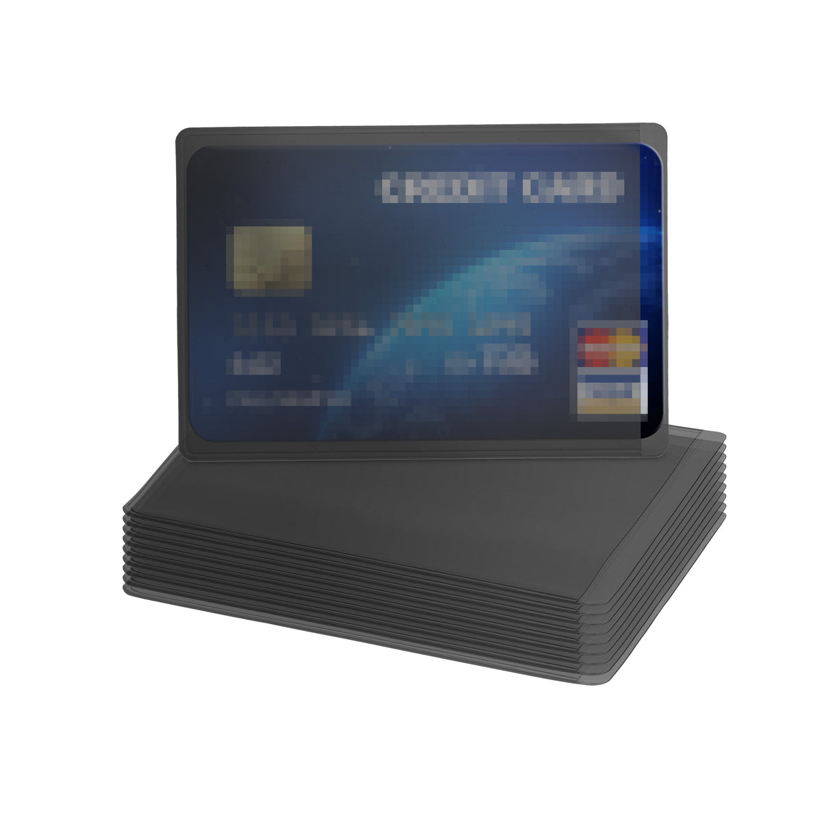 10x Credit Card Protector Sleeve TPU Matte