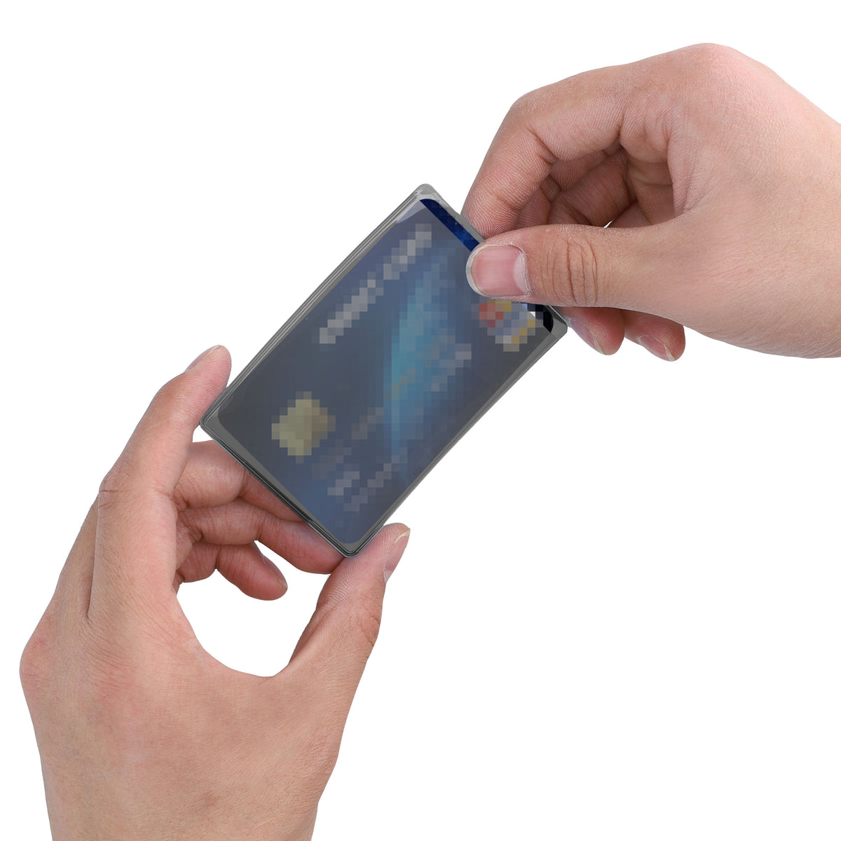 10x Credit Card Protector Sleeve TPU Matte