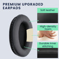 kwmobile Ear Pads for Kingston HyperX Cloud II / Cloud III / III S / 3S - Replacement Earpads - Headphone Spare Parts - Headphone Replacement Pads for Over Ear Headphones