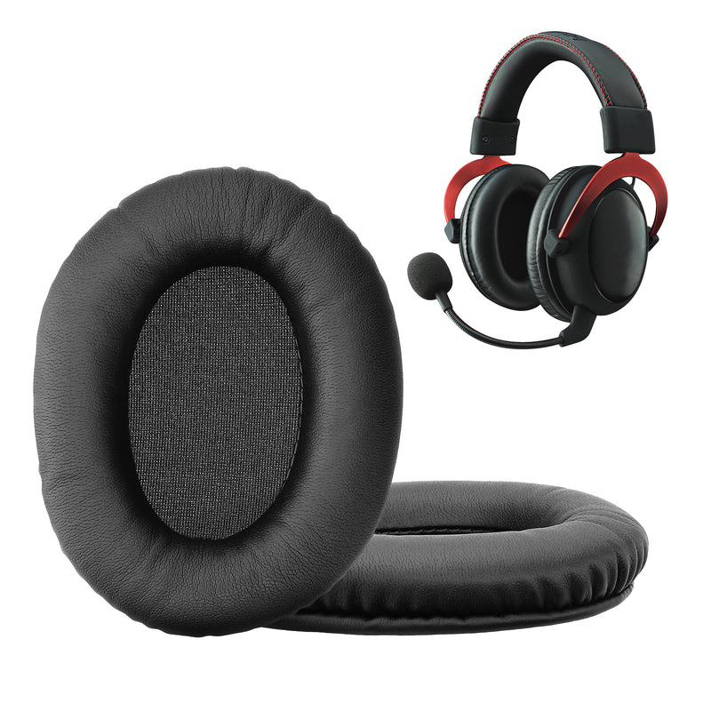 kwmobile Ear Pads for Kingston HyperX Cloud II / Cloud III / III S / 3S - Replacement Earpads - Headphone Spare Parts - Headphone Replacement Pads for Over Ear Headphones