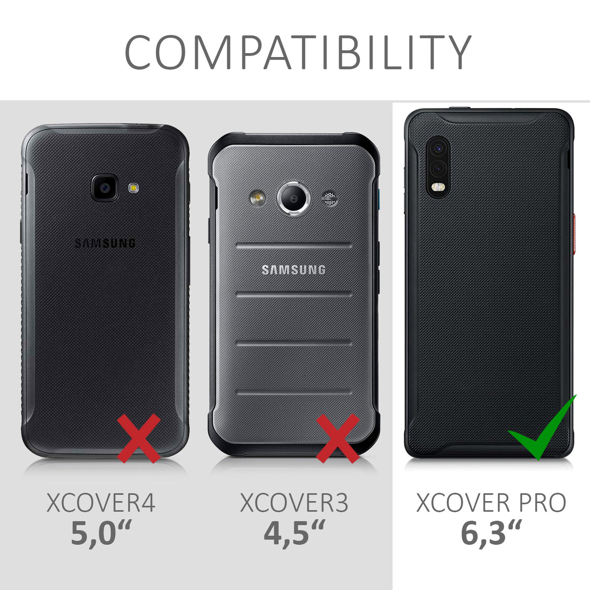 Samsung Galaxy Xcover Pro Wallet Case
