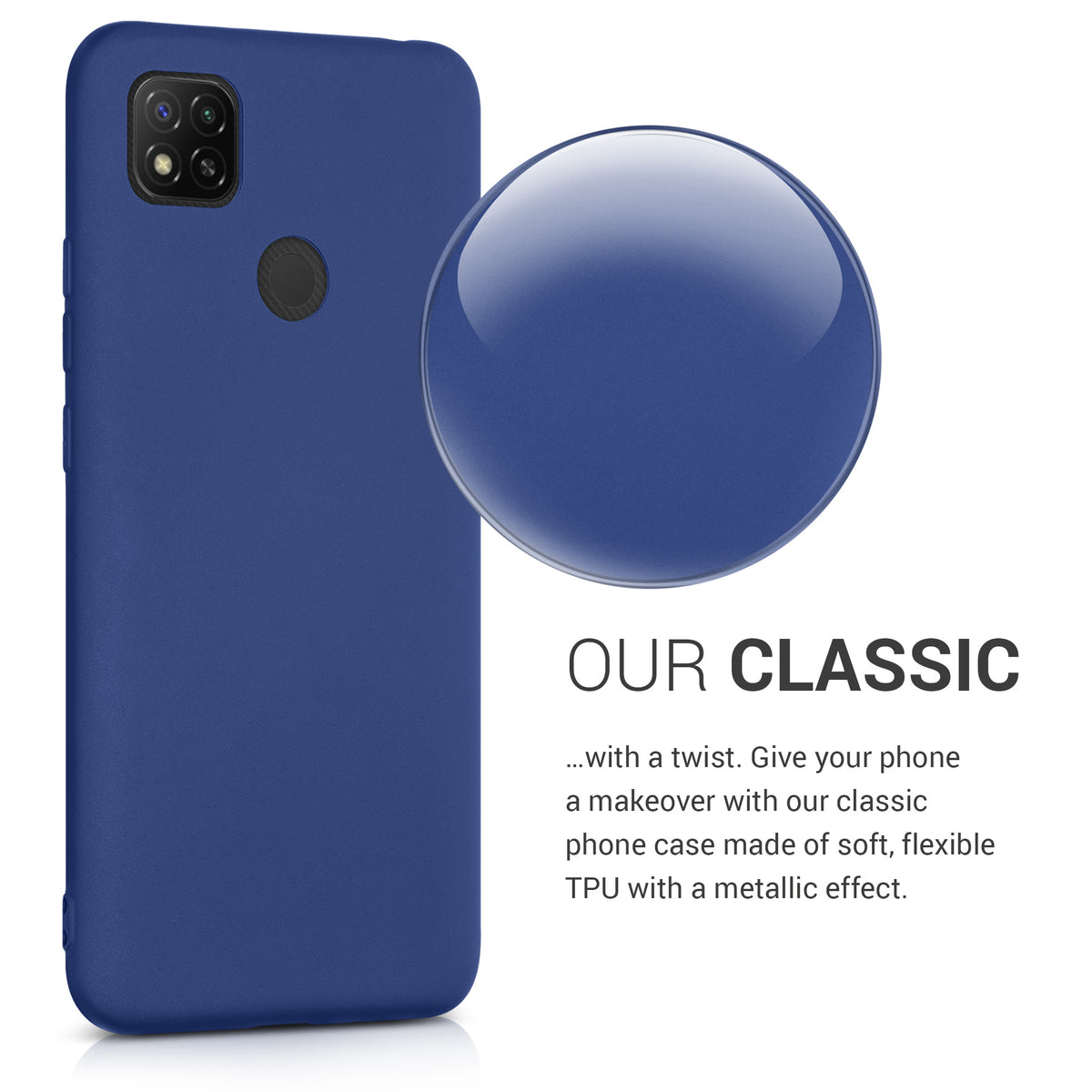 Xiaomi Redmi 9C Metallic Phone Case