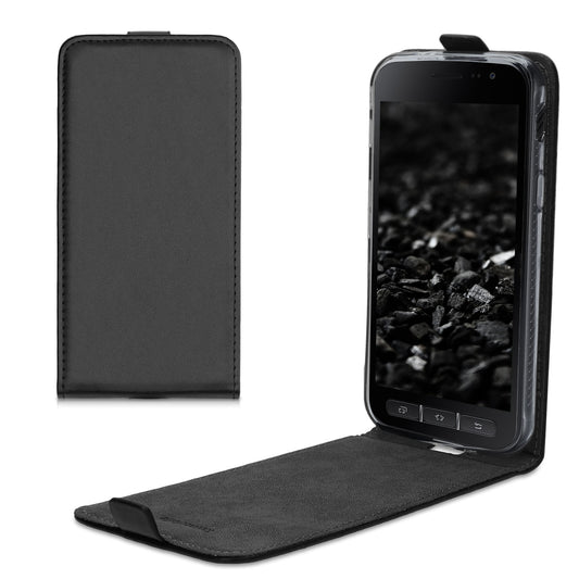 kwmobile Cover compatible with Samsung Galaxy Xcover 4 / 4S - Cell Phone Case - Flip Case