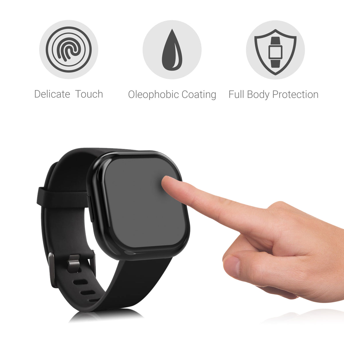 Fitbit Versa 3 / Sense Fullbody Display Case