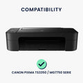 kwmobile Cover kompatibel mit Canon Pixma TS3350 / MG7750 Serie - Tasche Hülle Drucker - Staubschutzhülle Schutzhaube