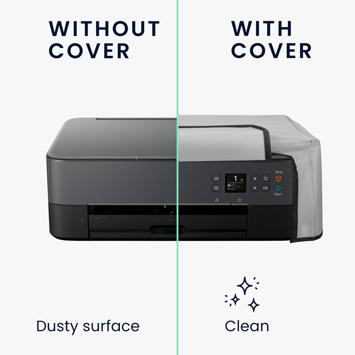 Fabric Dust Cover for Canon Pixma TS5350 / TS5351 / TS5352