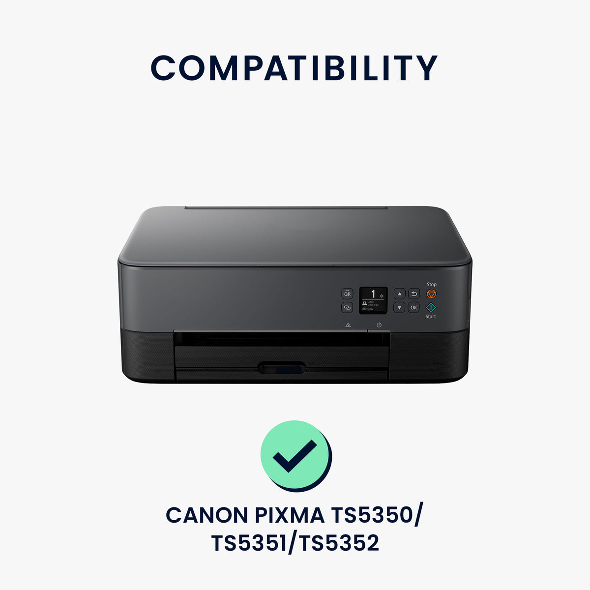 Fabric Dust Cover for Canon Pixma TS5350 / TS5351 / TS5352