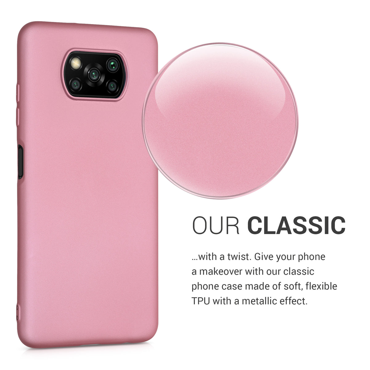 Xiaomi Poco X3 NFC / Poco X3 Pro Metallic Phone Case