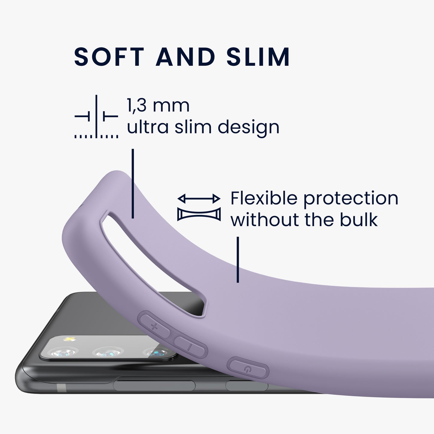 kwmobile Phone Case for Samsung Galaxy S20 FE - Wireless Charging - Protective Cover