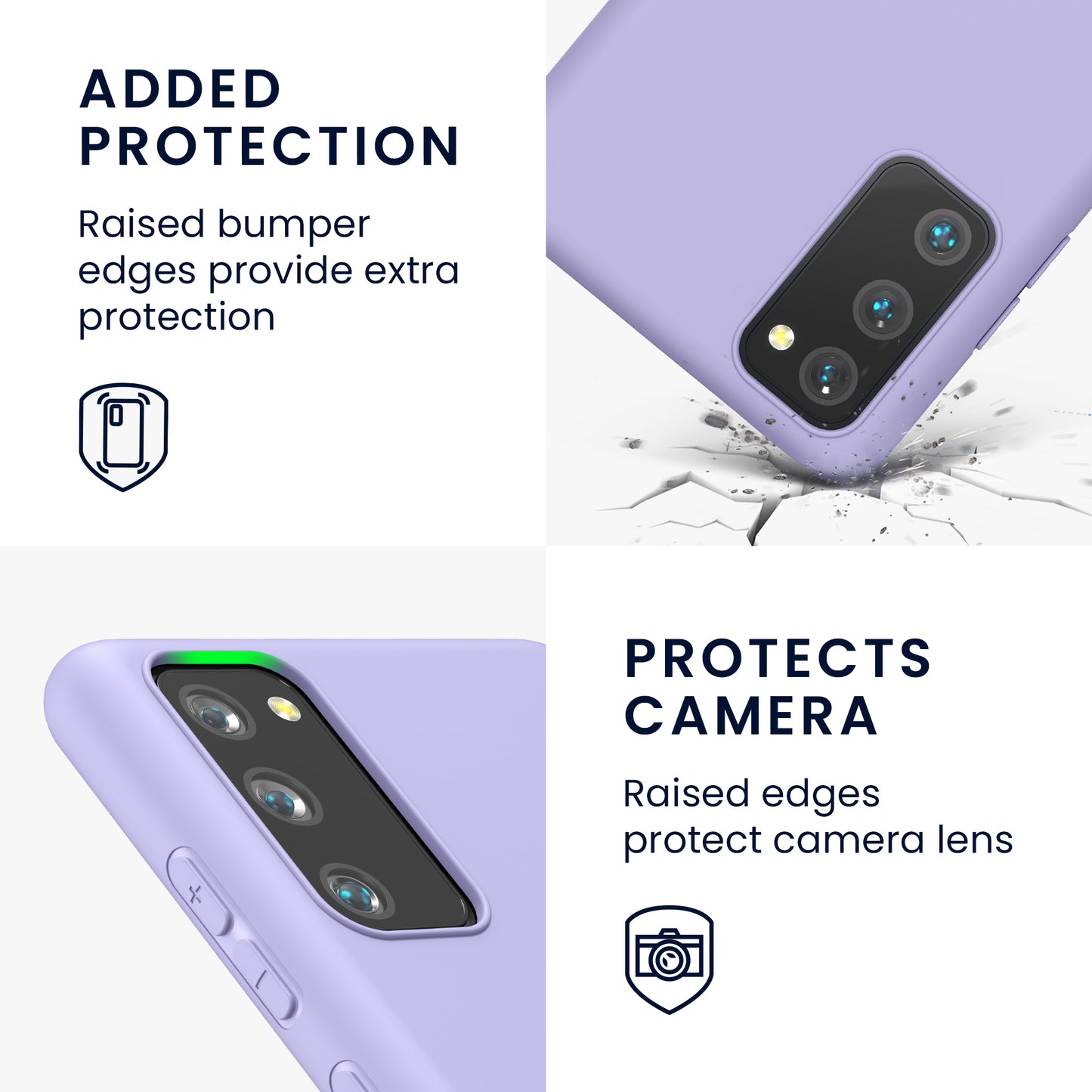 kwmobile Phone Case for Samsung Galaxy S20 FE - Wireless Charging - Protective Cover