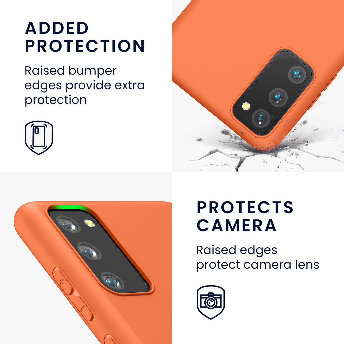 kwmobile Phone Case for Samsung Galaxy S20 FE - Wireless Charging - Protective Cover