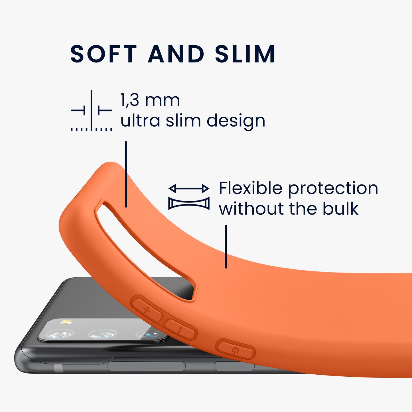 kwmobile Phone Case for Samsung Galaxy S20 FE - Wireless Charging - Protective Cover