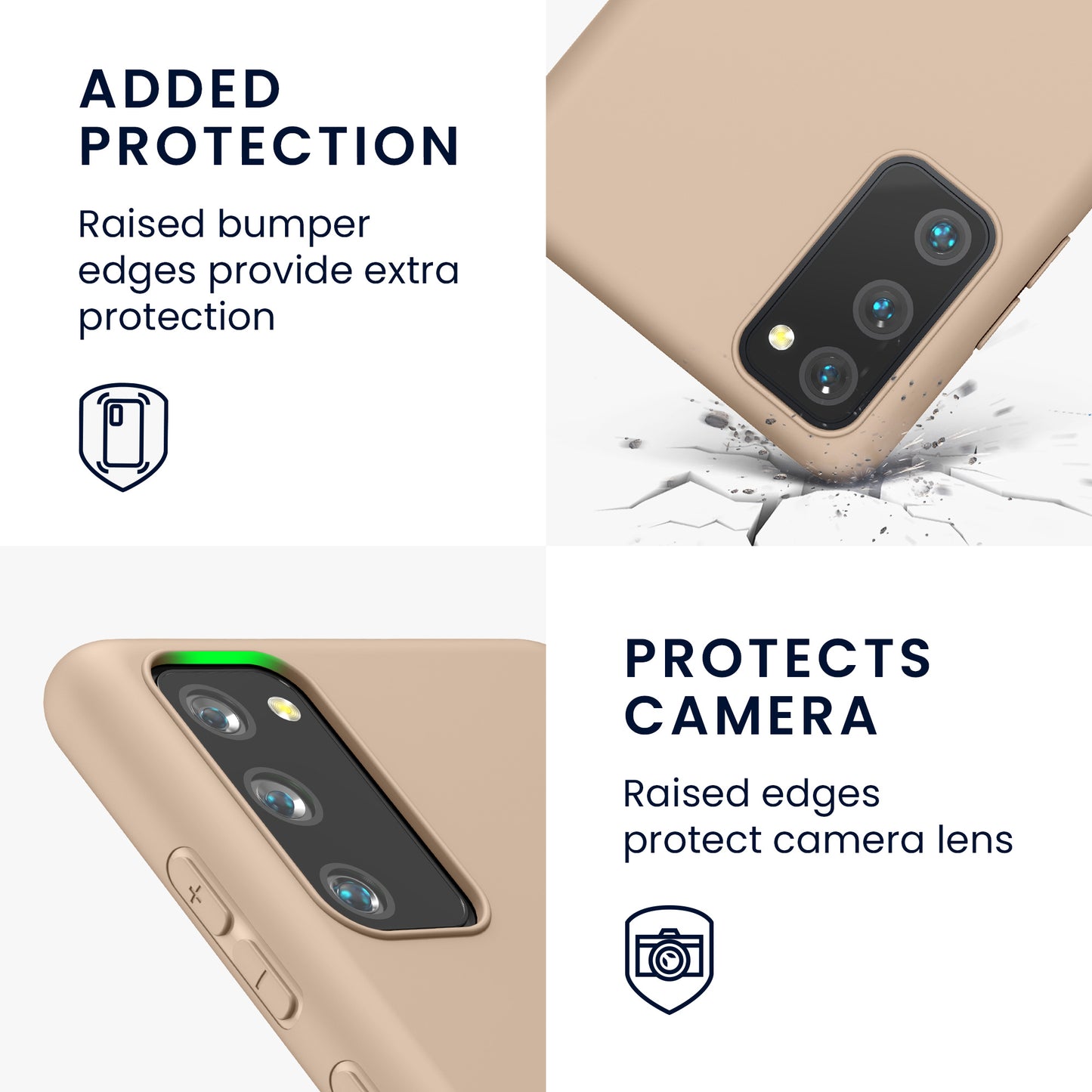 kwmobile Phone Case for Samsung Galaxy S20 FE - Wireless Charging - Protective Cover