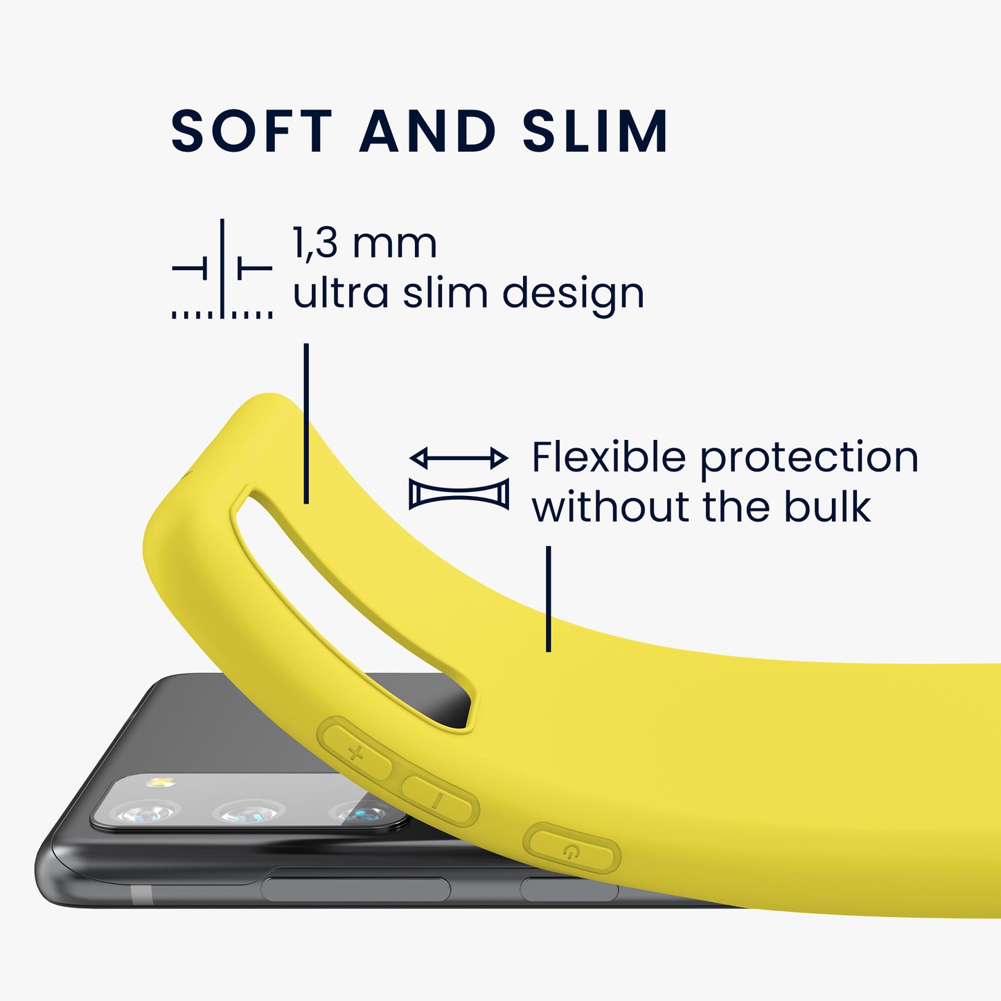 kwmobile Phone Case for Samsung Galaxy S20 FE - Wireless Charging - Protective Cover