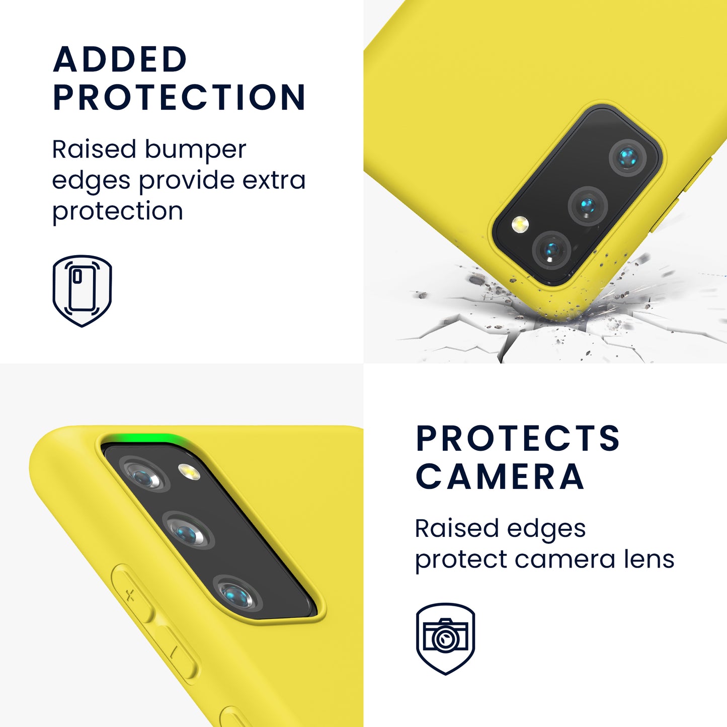 kwmobile Phone Case for Samsung Galaxy S20 FE - Wireless Charging - Protective Cover