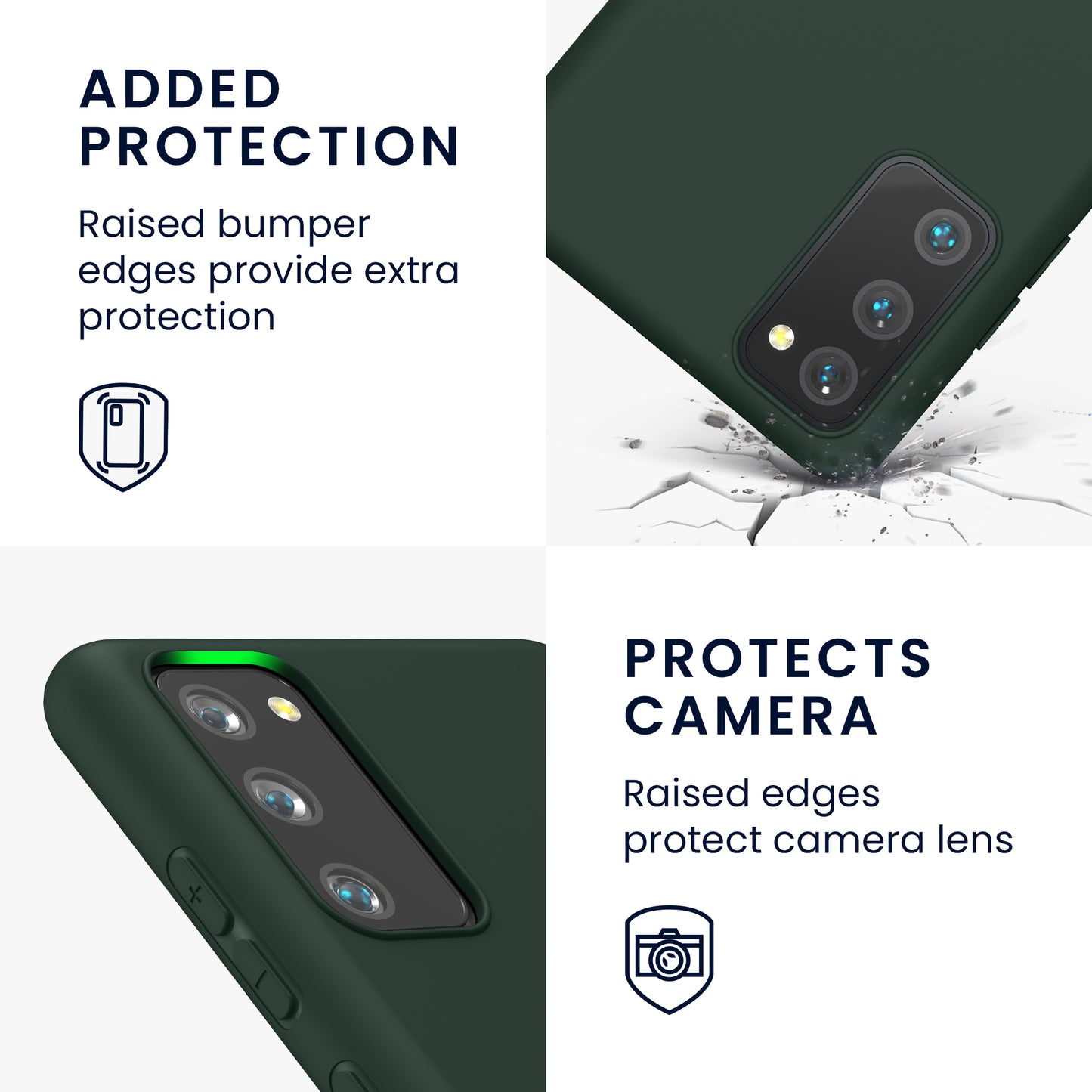 kwmobile Phone Case for Samsung Galaxy S20 FE - Wireless Charging - Protective Cover