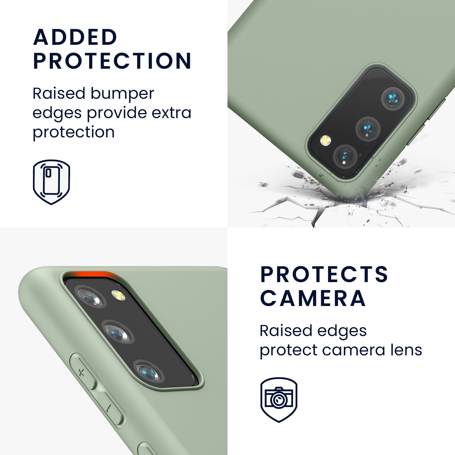 kwmobile Phone Case for Samsung Galaxy S20 FE - Wireless Charging - Protective Cover
