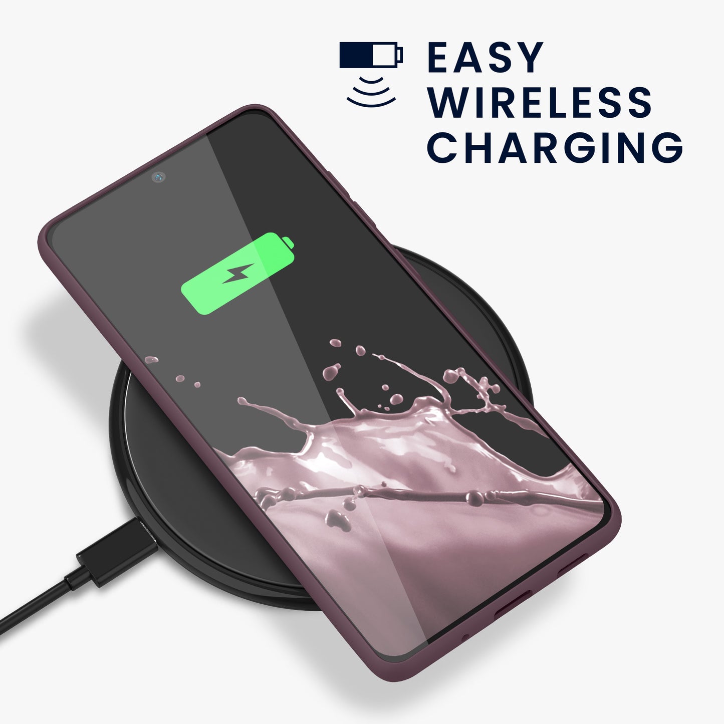 kwmobile Phone Case for Samsung Galaxy S20 FE - Wireless Charging - Protective Cover