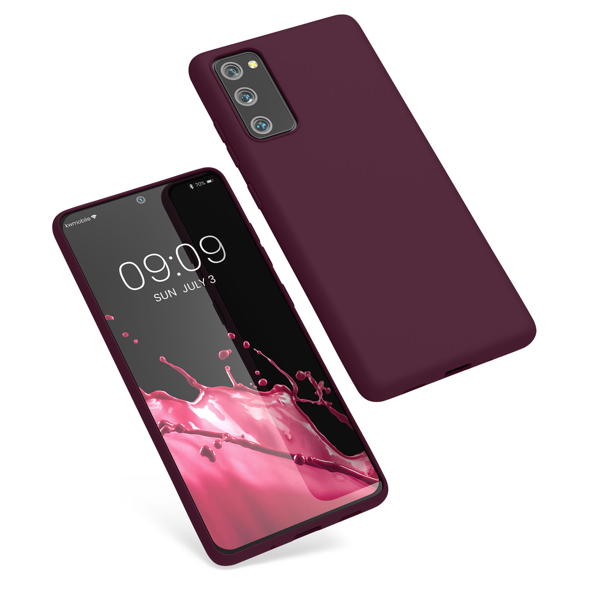 kwmobile Phone Case for Samsung Galaxy S20 FE - Wireless Charging - Protective Cover