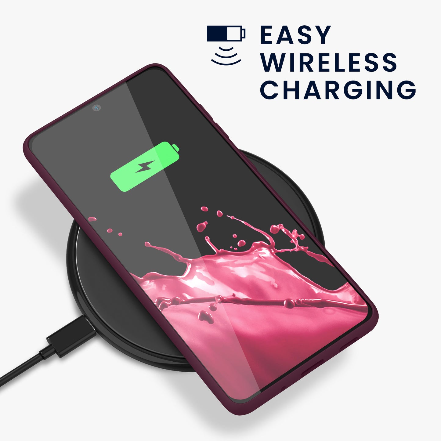 kwmobile Phone Case for Samsung Galaxy S20 FE - Wireless Charging - Protective Cover