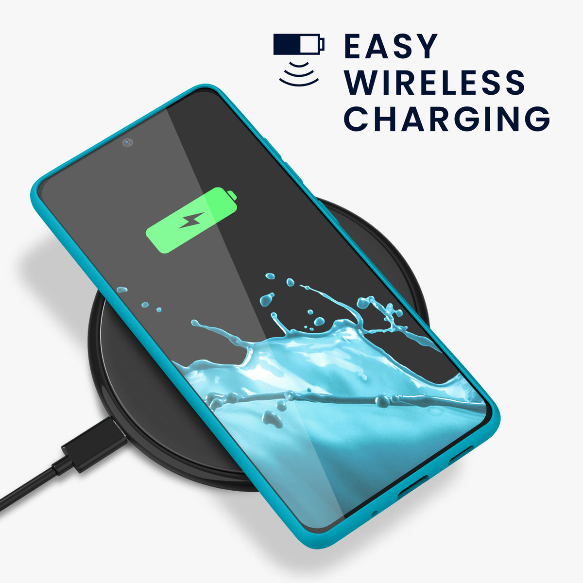 kwmobile Phone Case for Samsung Galaxy S20 FE - Wireless Charging - Protective Cover