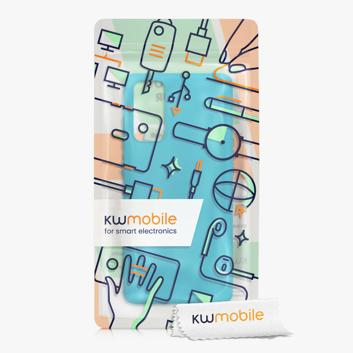 kwmobile Phone Case for Samsung Galaxy S20 FE - Wireless Charging - Protective Cover