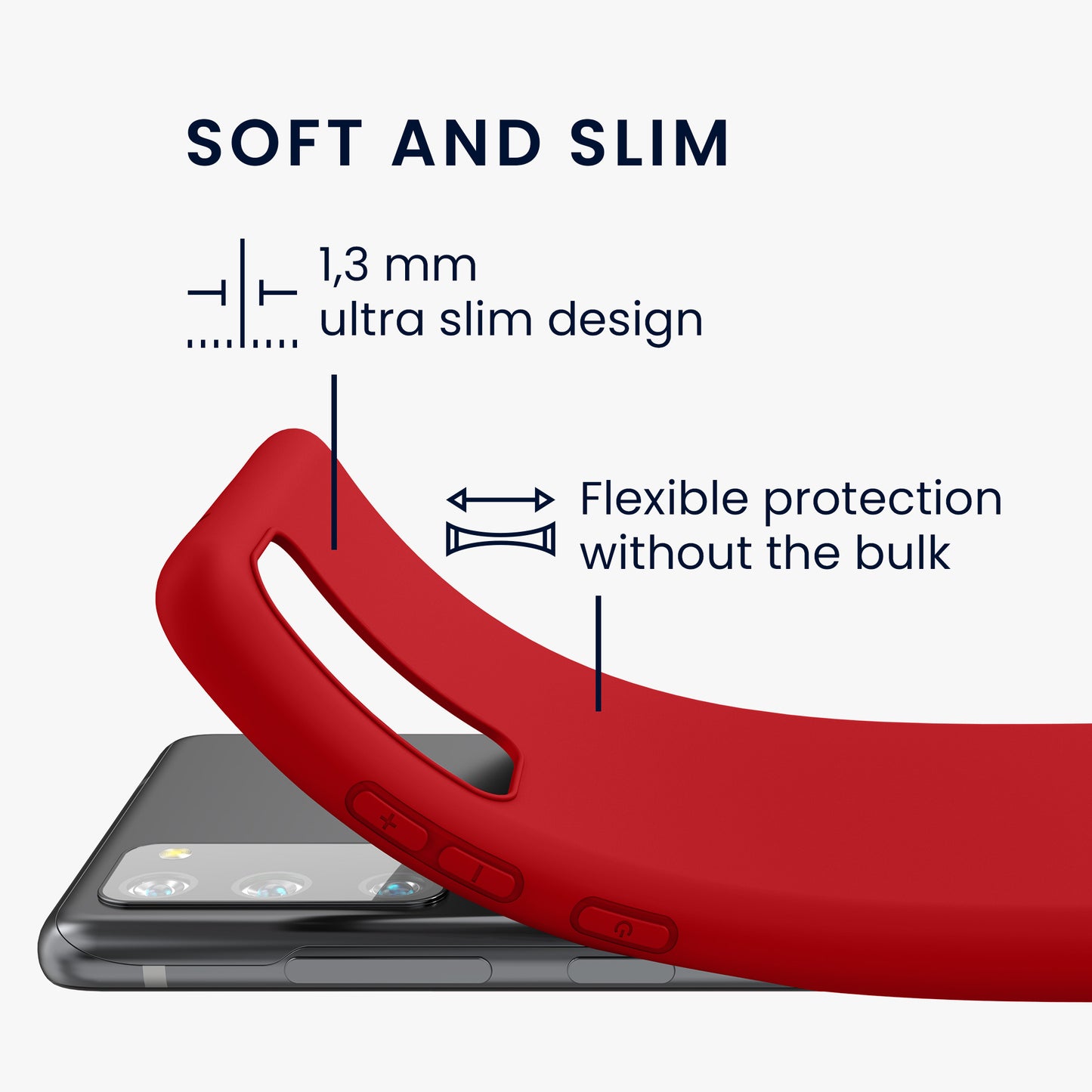 kwmobile Phone Case for Samsung Galaxy S20 FE - Wireless Charging - Protective Cover