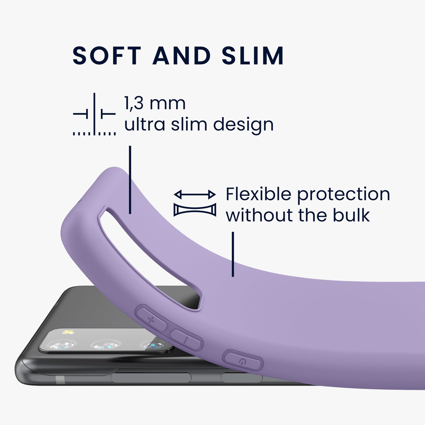 kwmobile Phone Case for Samsung Galaxy S20 FE - Wireless Charging - Protective Cover
