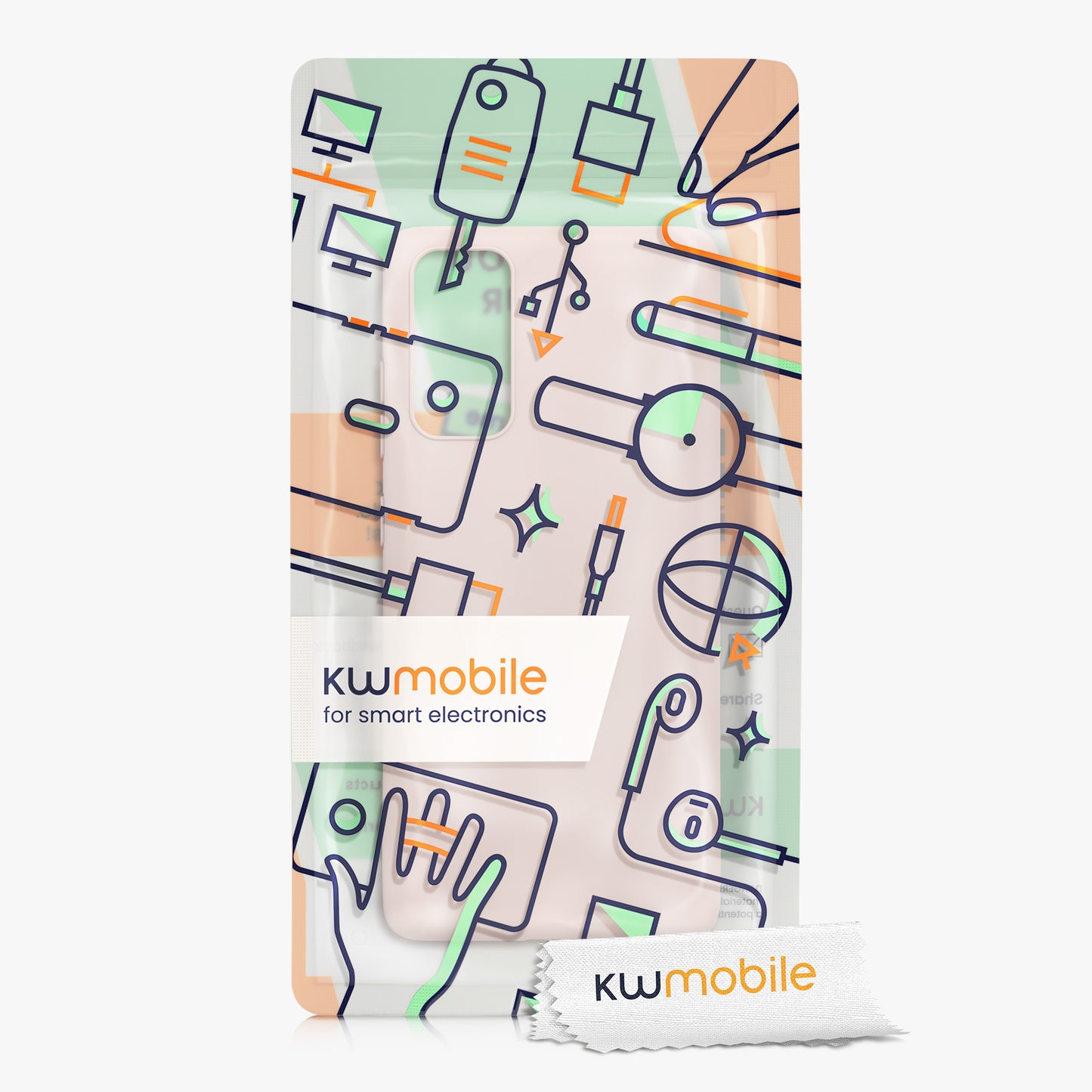 kwmobile Phone Case for Samsung Galaxy S20 FE - Wireless Charging - Protective Cover