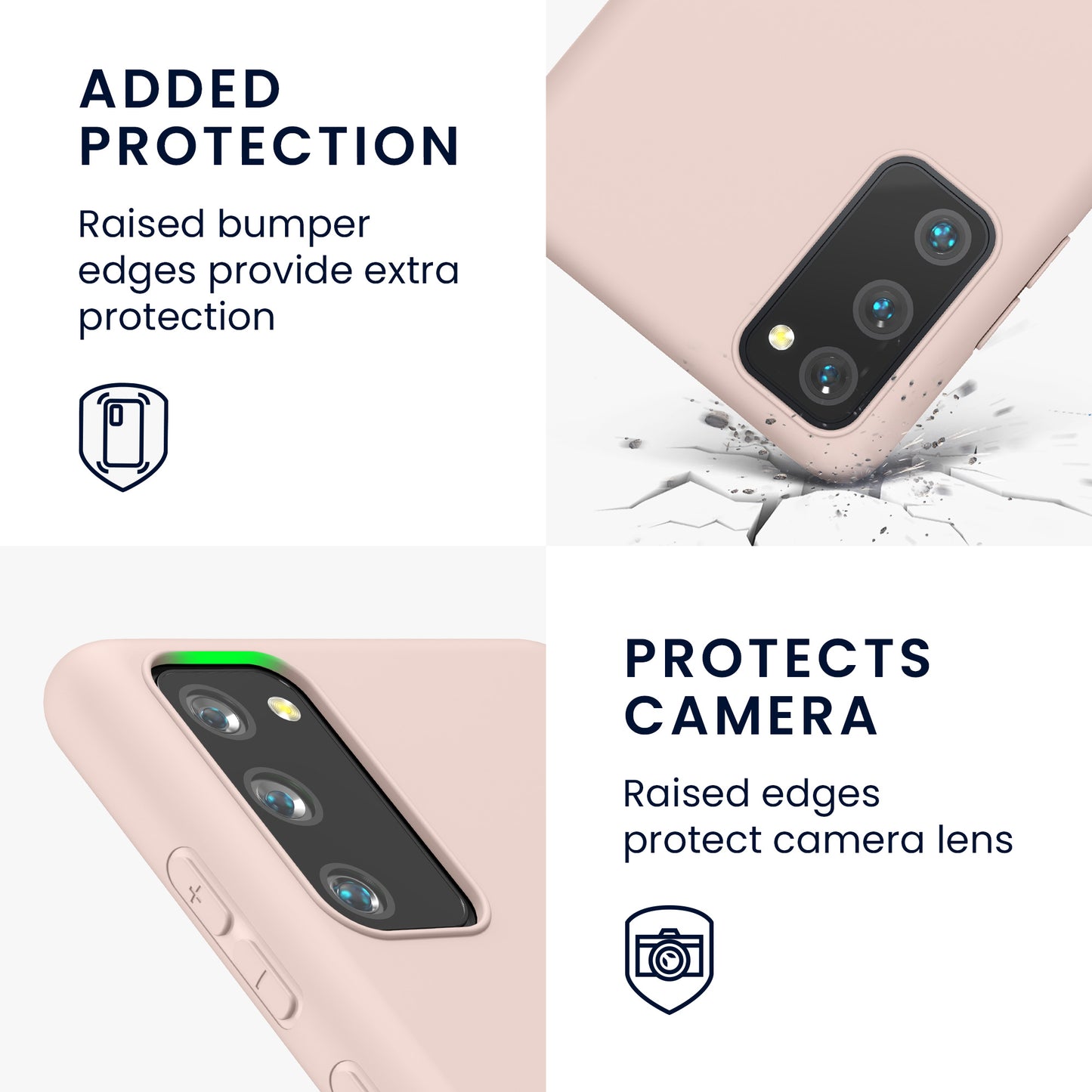 kwmobile Phone Case for Samsung Galaxy S20 FE - Wireless Charging - Protective Cover