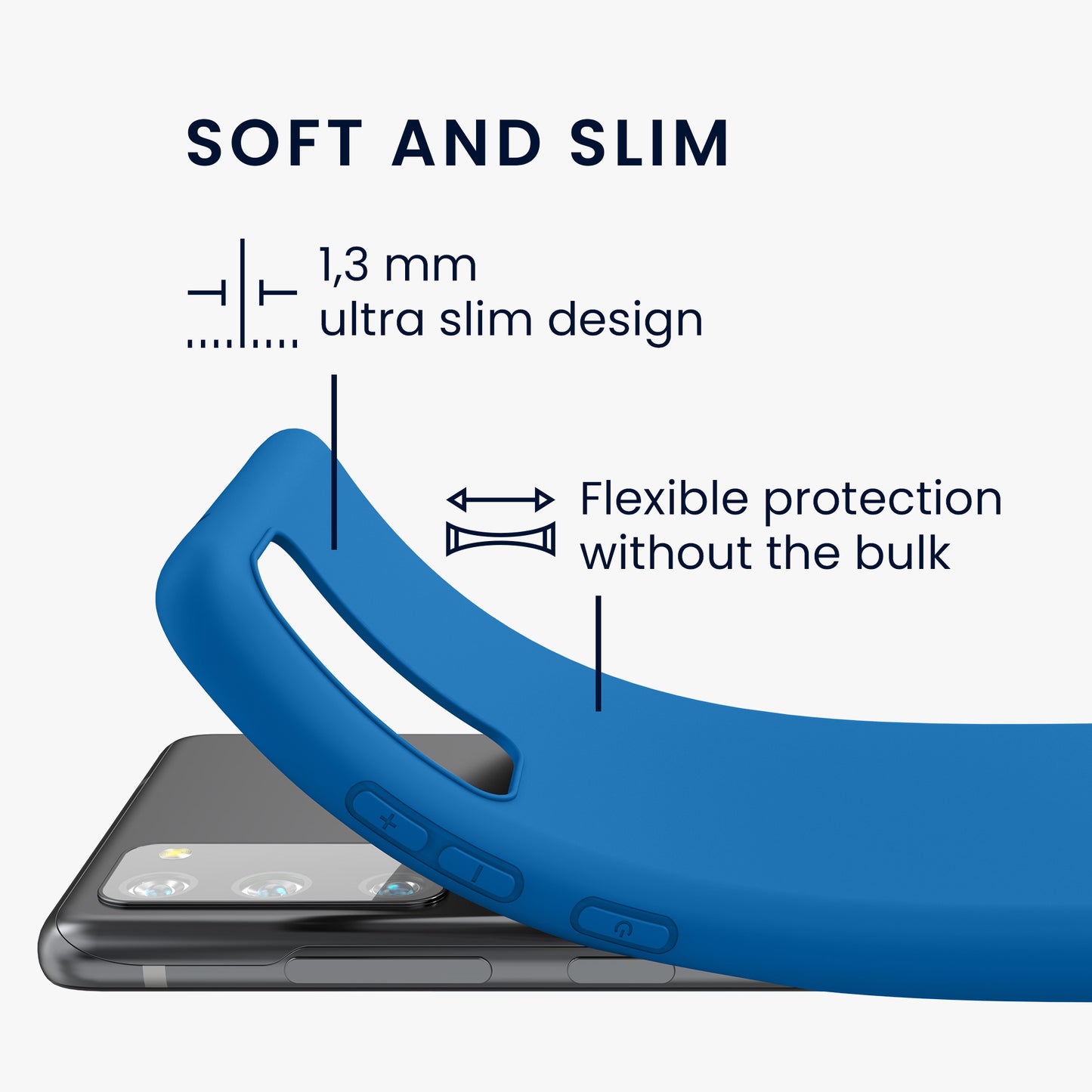 kwmobile Phone Case for Samsung Galaxy S20 FE - Wireless Charging - Protective Cover