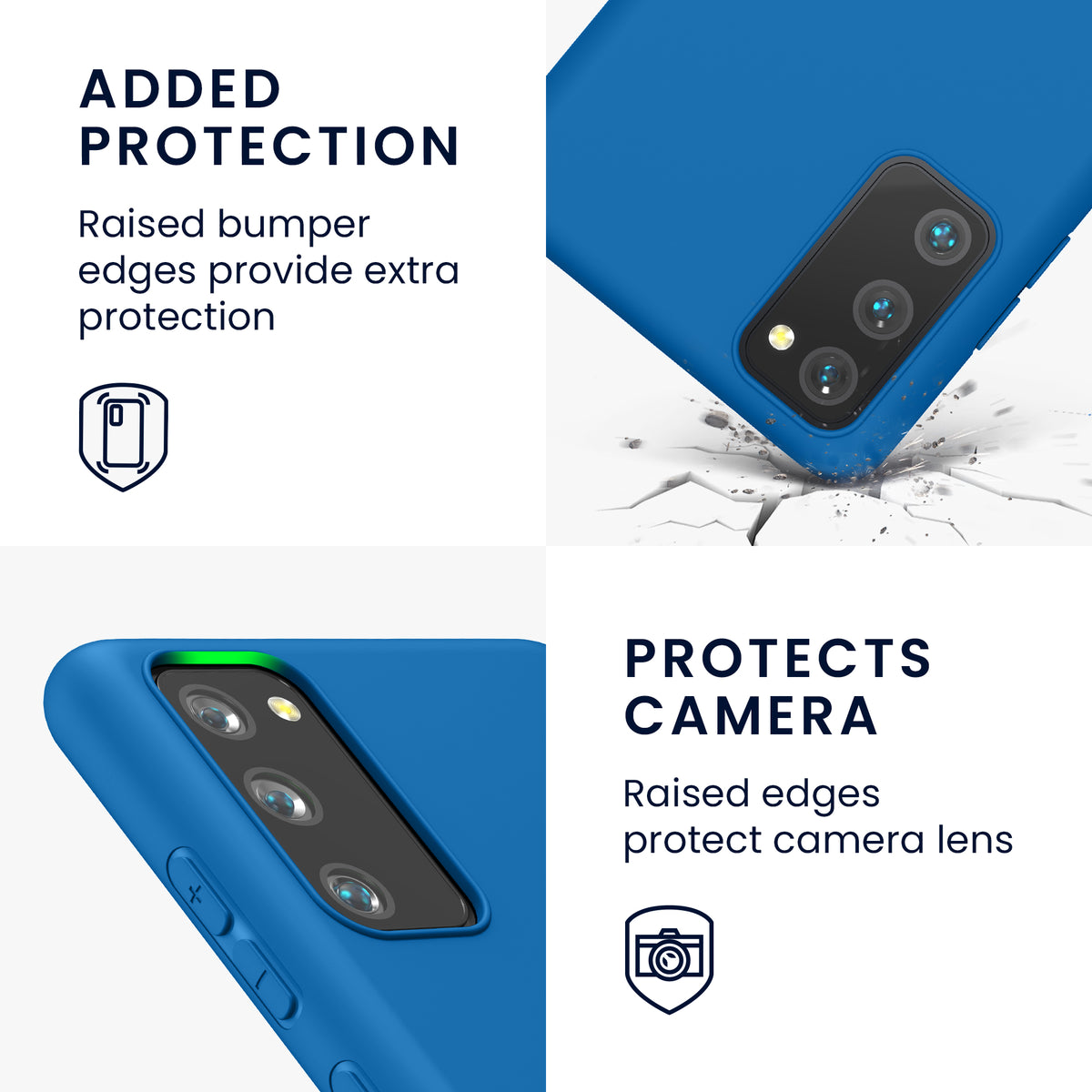 kwmobile Phone Case for Samsung Galaxy S20 FE - Wireless Charging - Protective Cover