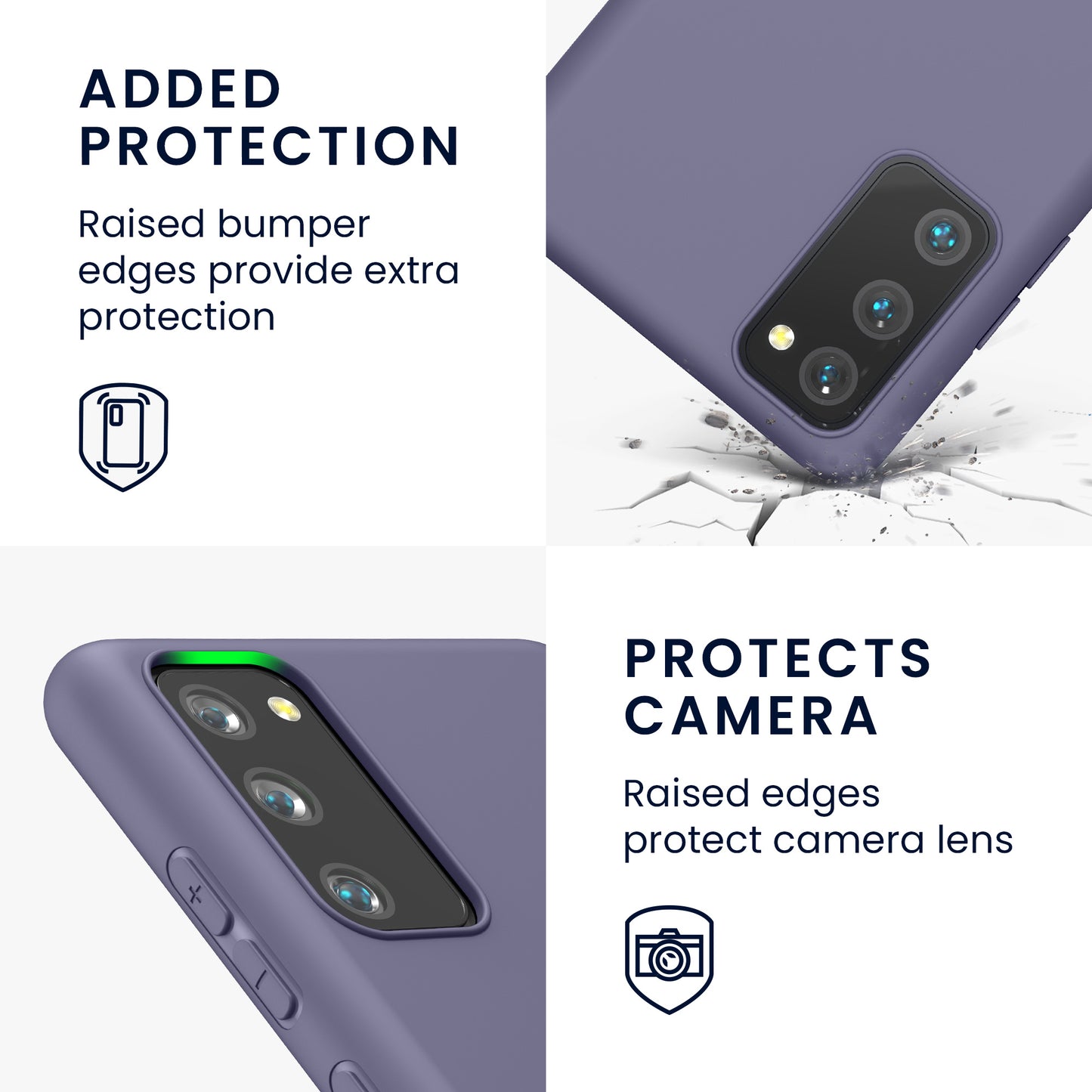 kwmobile Phone Case for Samsung Galaxy S20 FE - Wireless Charging - Protective Cover