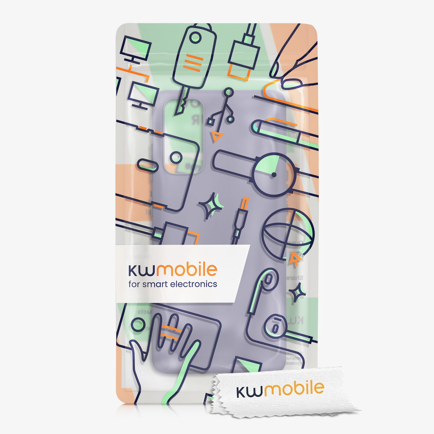 kwmobile Phone Case for Samsung Galaxy S20 FE - Wireless Charging - Protective Cover