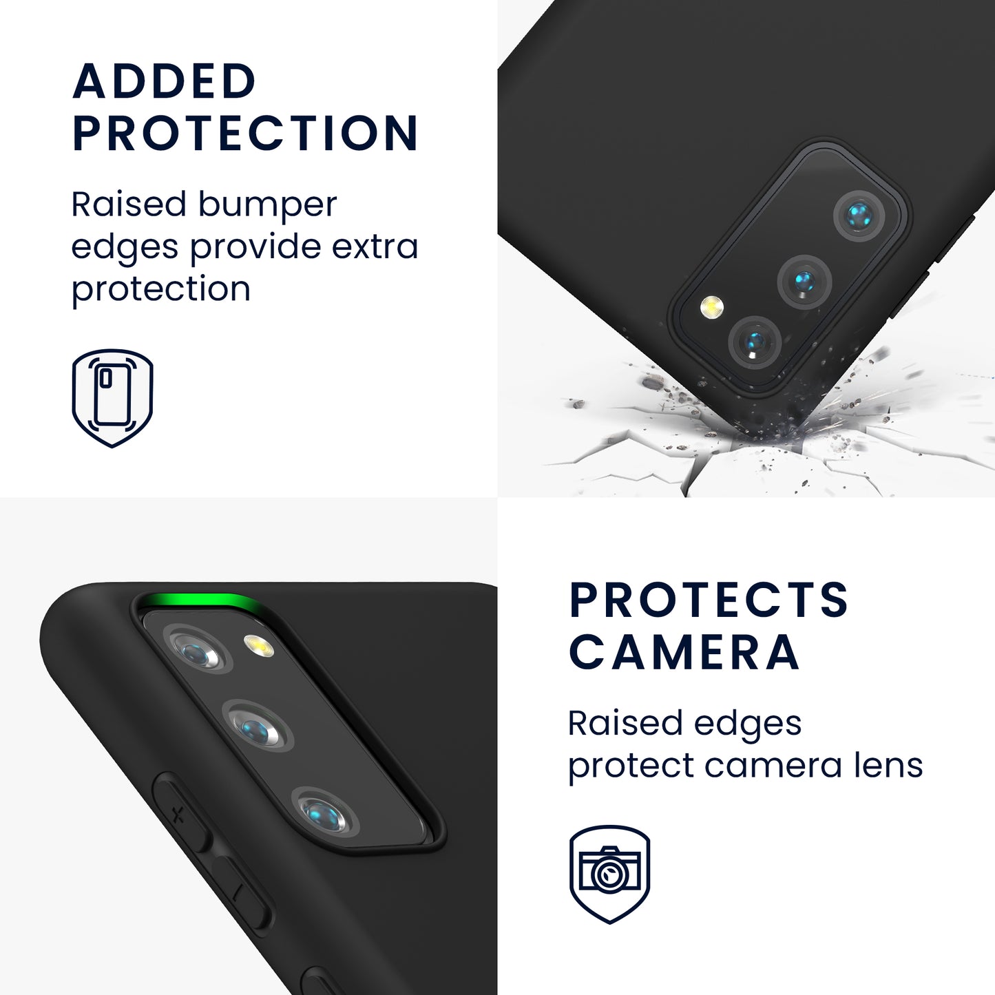 kwmobile Phone Case for Samsung Galaxy S20 FE - Wireless Charging - Protective Cover