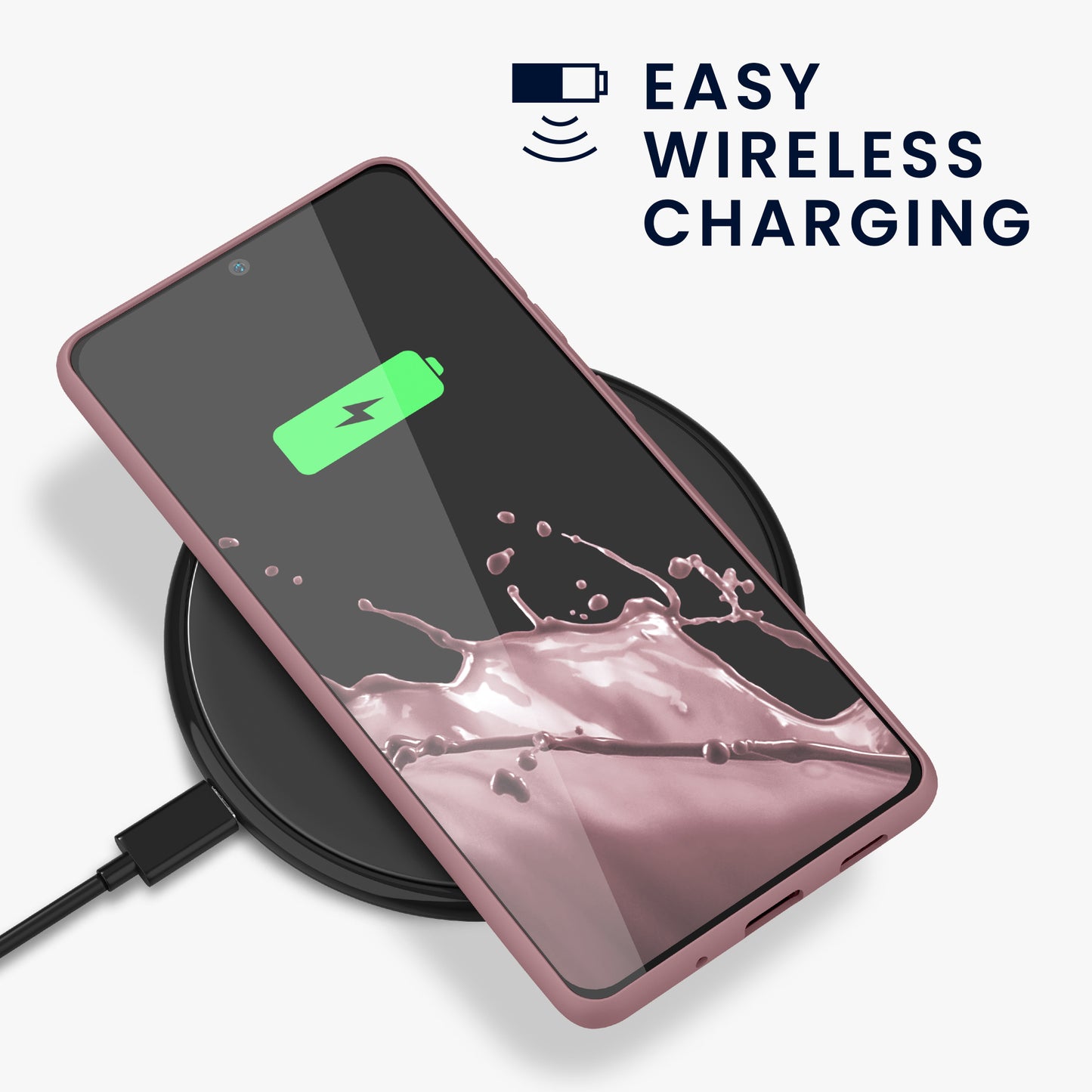 kwmobile Phone Case for Samsung Galaxy S20 FE - Wireless Charging - Protective Cover